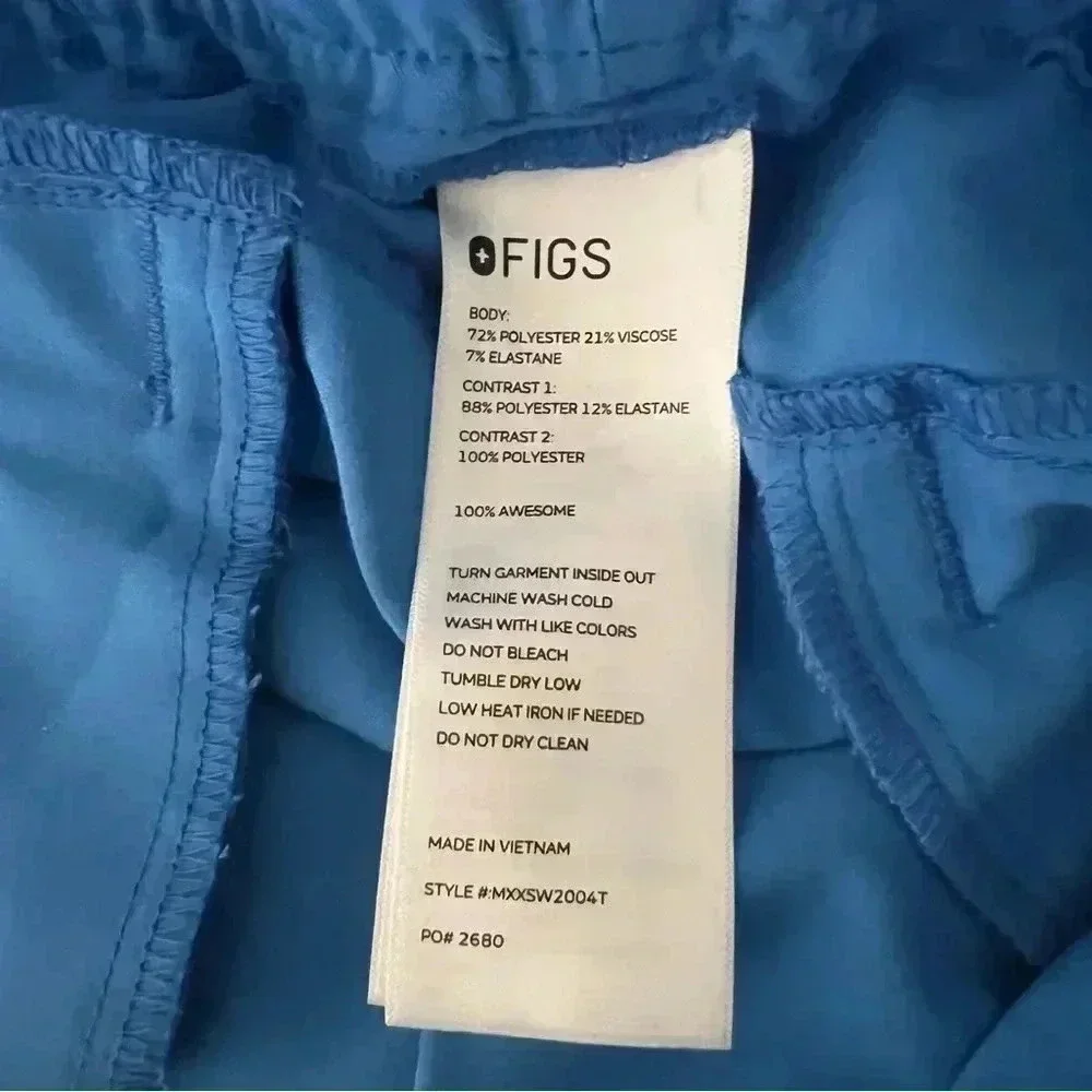 FIGS Men’s Jogger Scrub Pant in Ceil Blue